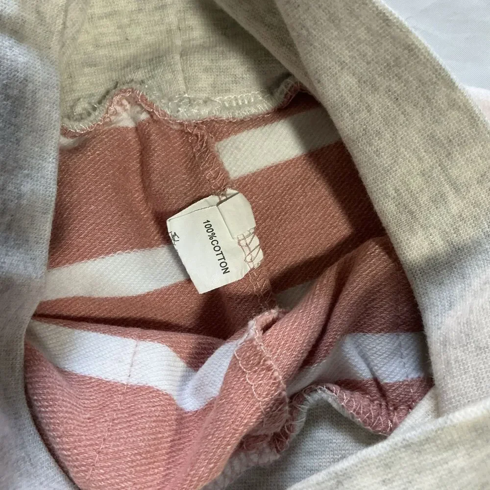 Eghunooy Toddler Hoodie and Pants Set Stripes Unisex 2T / 100 2-Pc Outfit